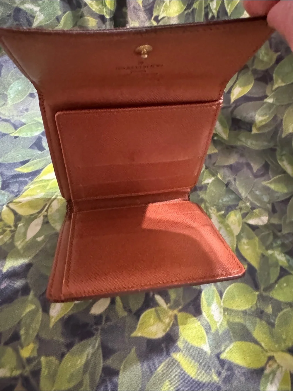 Louis Vuitton Monogram Compact Leather Wallet -
